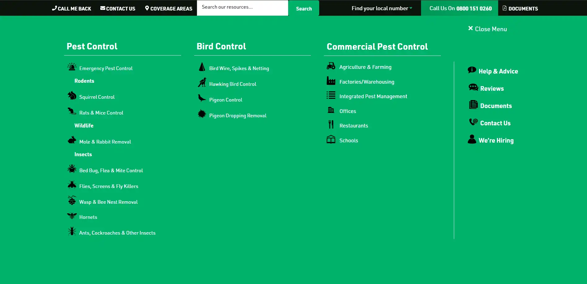Pest Defence: Menu Overhaul project image